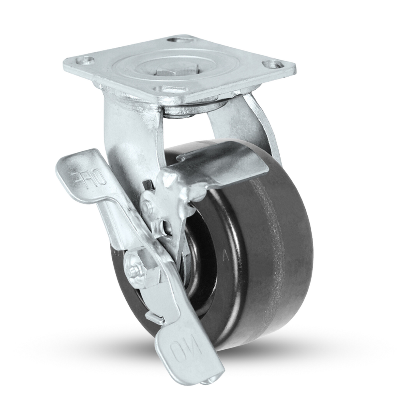 4" x 2" Phenolic Swivel Caster