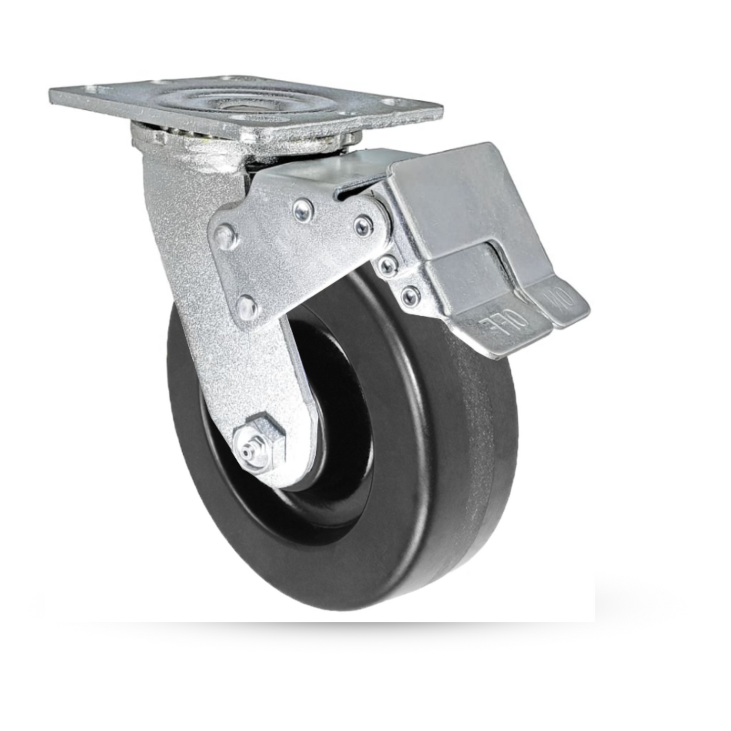 6" x 2" Phenolic Swivel Caster