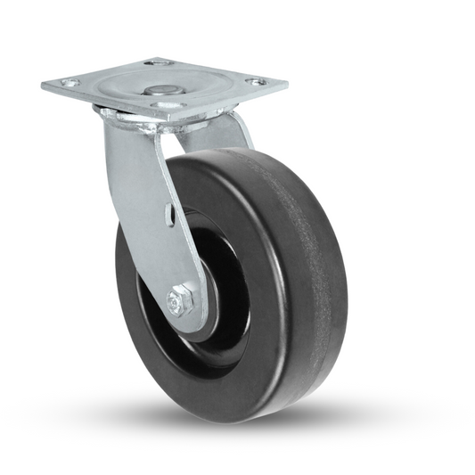 6" x 2" Phenolic Swivel Caster