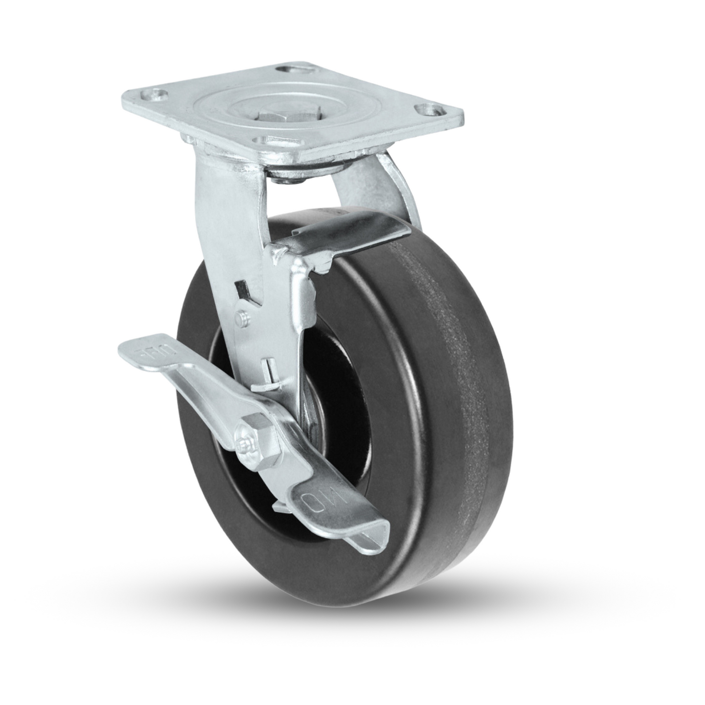 6" x 2" Phenolic Swivel Caster